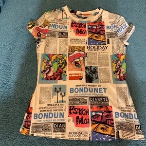 Brand new multicolor top